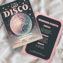 Buscar disco 70s invitaciones Groovy