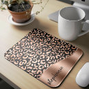 Buscar leopardo rosa alfombrillas de raton Glam