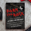 Buscar concierto de rock invitaciones Rockstar