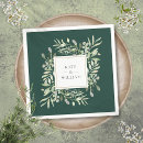 Buscar color verde esmeralda servilletas Invitados