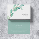 Buscar diseñador moda de tarjetas de visita Botánico