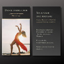 Buscar bailarín tarjetas de visita Foto