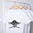 Buscar cráneo de la espada ropa Calavera