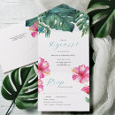 Buscar hibisco tropical invitaciones Floral