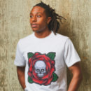 Buscar cráneo blanco y negro camisetas General y unisex