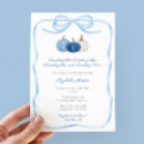 Buscar el golpear invitaciones Azul