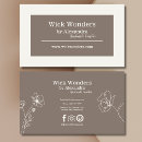 Buscar velas tarjetas de visita Clientes
