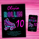 Buscar patines invitaciones Chica