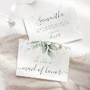 Buscar maid of honor invitaciones Para ella