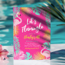 Buscar flamingo party invitaciones De grupo de servidores