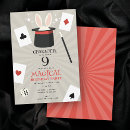 Buscar mago invitaciones Adorable