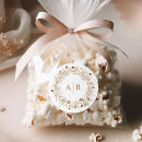 Buscar iniciales boda pegatinas Botánico