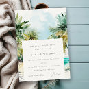 Buscar la playa invitaciones de cumpleaños Mínimo