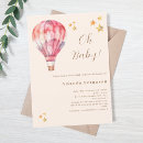 Buscar globo rosa invitaciones Elegante
