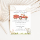 Buscar tractor rojo invitaciones Iniciar el tractor