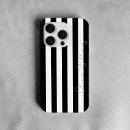 Buscar rayas blancas negras iphone fundas Geométrico