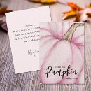 Buscar de la calabaza tarjetas Una pequeña calabaza