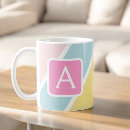 Buscar artísticas tazas Monograma