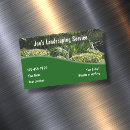Buscar célula tarjetas de visita Jardinería