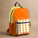 Buscar naranja y amarillo bolsos Para niños
