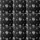 Buscar plata y negro azulejos General y unisex