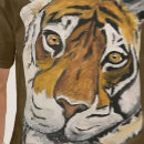 Buscar cara del tigre camisetas Para todos