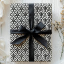 Buscar damasco blanco papel de regalo Floral