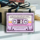 Buscar 80s retro invitaciones Cassette