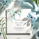 Buscar flores azules invitaciones Prometida