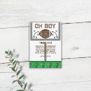 Buscar campo de fútbol tarjetas Niño