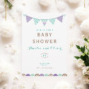 Buscar violeta y turquesa invitaciones General y unisex