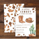 Buscar western invitaciones Vaca