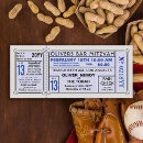 Buscar béisbol del vintage invitaciones Para niños