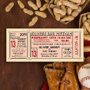 Buscar béisbol del vintage invitaciones Para niños