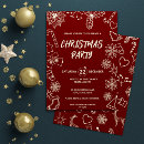 Buscar invitaciones de navidad Fiesta de cena
