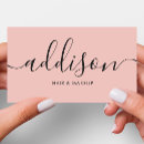 Buscar coral moderno tarjetas de visita Para ella