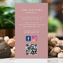 Buscar instagram y facebook tarjetas de visita Para ella