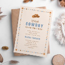 Buscar vaquera invitaciones Un pequeño vaquero