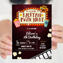 Buscar palomitas de maíz invitaciones Noche de cine