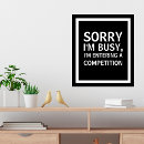 Buscar competencia posters Competidor