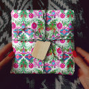 Buscar turquesa brillante papel de regalo Festivo