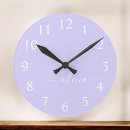 Buscar purple relojes de pared Para ella