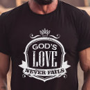 Buscar el amor nunca falla camisetas Religiosa