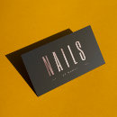 Buscar nail tech tarjetas de visita Moderno