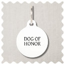 Buscar placas para perros Perro de honor