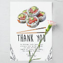 Buscar sushi tarjetas Rollo de sushi