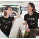 Buscar brújula camisetas Para ella