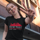 Buscar new york skyline camisetas Usa