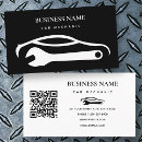 Buscar mecánico coche de tarjetas de visita Vehículos automóviles