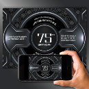 Buscar 75 hombre invitaciones de cumpleaños Moderno